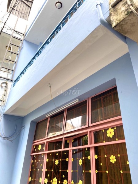 Trống nhà nguyên căn dtsd 32m2, 2 tầng đúc, giá 8 triệu/tháng, hẻm Hoàng Hoa Thám, Bình Thạnh