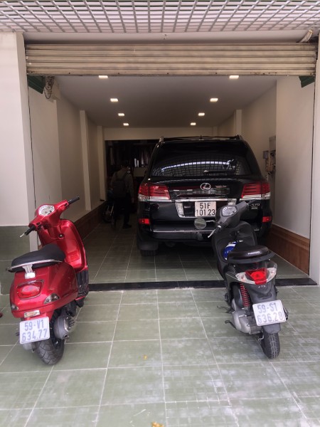 Nhà HXT D2 Hầm, trệt, 3L, Sân Thượng, 7PN, 8WC -38tr