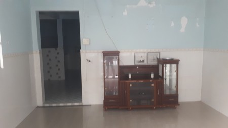 Cho thuê nhà nguyên căn p5 đường Phạm Thanh hẻm lớn khu dân cư đông đúc, 70m2, 3 phòng ngủ, 2 toilet