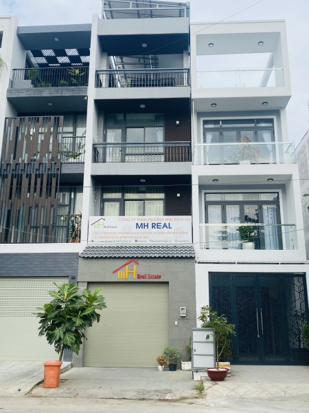 Cho thuê nhà hầm 4 lầu thang máy thiết kế văn phòng giá 40 triệu/tháng