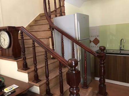 Cho thuê nhà lạc long quân tây hồ Hà Nội dt 35m 4 tầng 3pn oto đỗ cửa