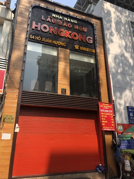 Cho thuê 3 lầu MT Hồ Xuân Hương,Q3 DT:6*18m suốt GIÁ CHỈ 75tr