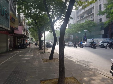 Cho thuê nhà mặt phố Thái Hà, Đống Đa, dt 70m x4t, mt 7m, giá 65tr/th