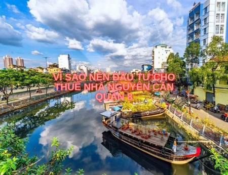 Vì sao nên đầu tư cho thuê nhà nguyên căn Quận 8