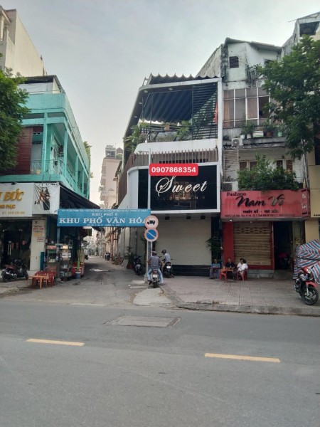 Góc 2 MT Lê Văn Sỹ,Q3 2 TẦNG sàn suốt làm thời trang GIÁ RẺ