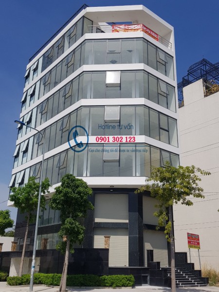 Cho thuê Building 2 mặt tiền Hầm 7 sàn Khu Hành chính Quận 2