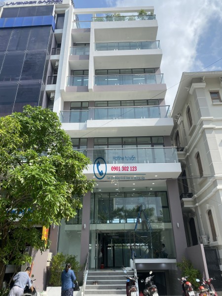 Cho thuê Tòa nhà vp 8 tầng sàn trống suốt Trung tâm Q2