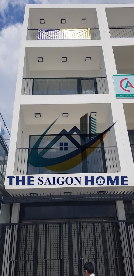 Cho Thuê Nhà VP cao đức lân P. An Phú Quận 2 Hầm 4 lầu 400m2