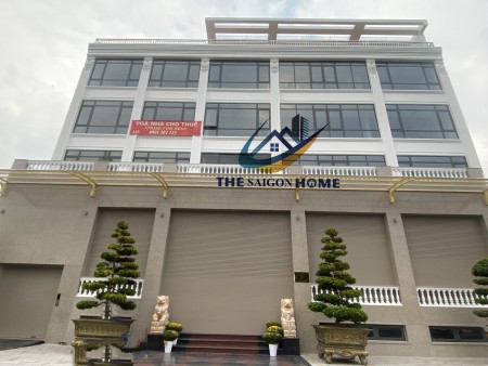 Cho thuê Tòa Nhà văn phòng 2200m2 Hầm 5 lầu sàn trống suốt Trần não Bình An Quận 2, 2.200m2, ,