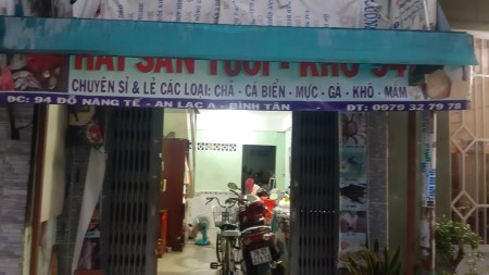Cho thuê nhà NC Mặt tiền 94 Đỗ Năng Tế P An Lạc A Q Bình Tân giá 6,5tr/th