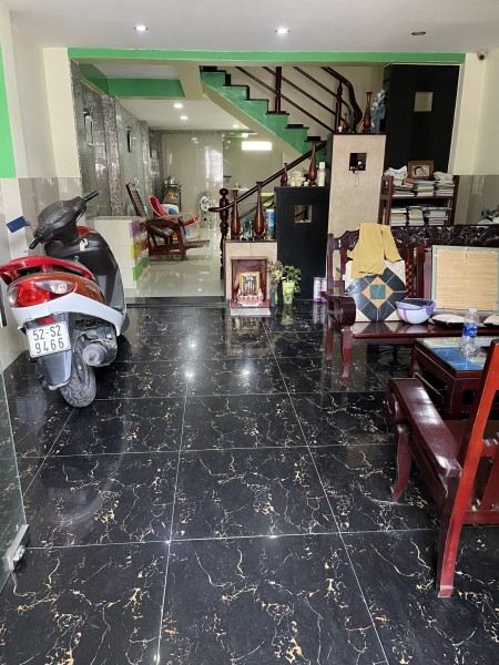 Nhà hẻm to, xe tải vào được tại Tân Kỳ Tân Quý, 4X20m, lửng, 2 lầu, nội thất cơ bản