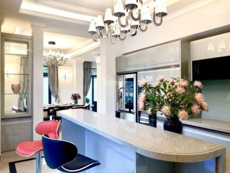 Căn nhà dạng biệt thự cho thuê có sân vườn, hồ bơi, 400m2 tại Phú Mỹ Hưng, Q7