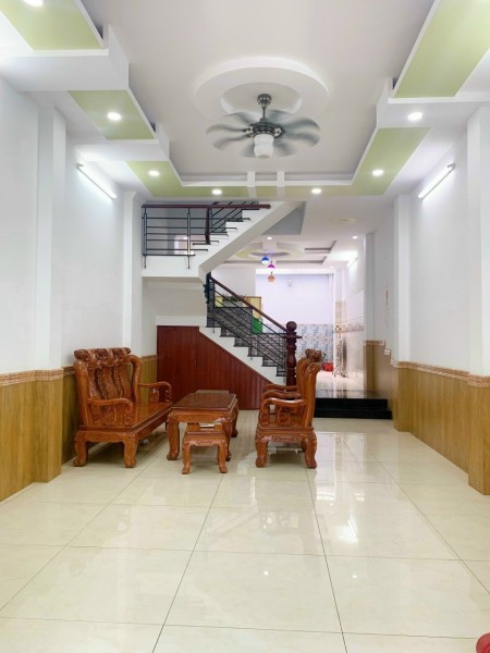 Nhà Tân Sơn P12 Gò Vấp - 4pn - hẻm 5m thông (4.3*17)