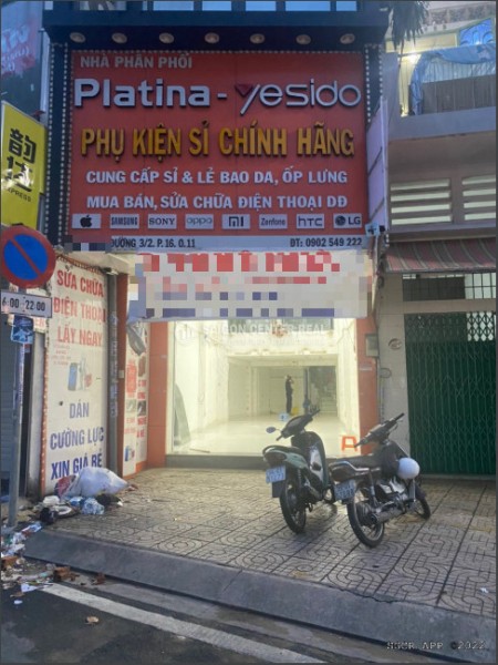 Cho thuê nhà trệt 2 lầu đường 3/2 QUẬN 11, 4m x 15m, Giá 45 triệu