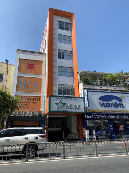 Chính chủ cho thuê toà nhà văn phòng tại Bạch Đằng P15 Bình Thạnh:, 510m2, 5 phòng ngủ, 5 toilet