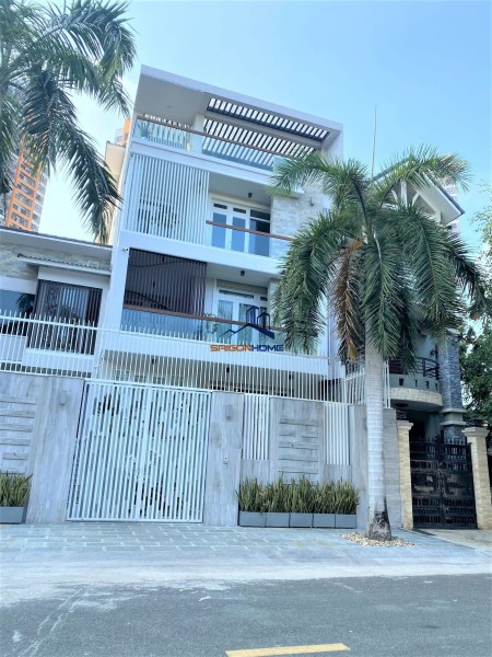 Cho thuê villa Thảo Điền trệt 3 lầu 5PN hiện đại