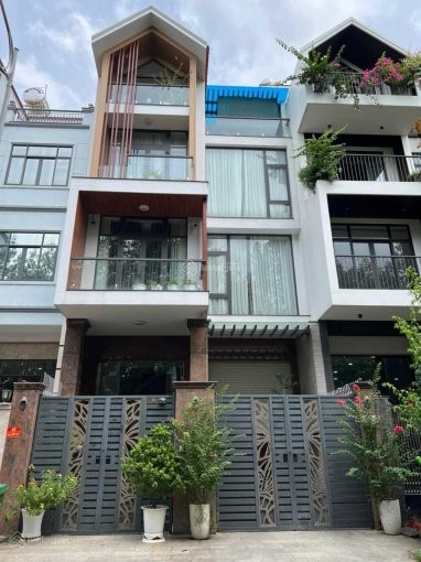Nhà nguyên căn 4l cho thuê 150m2, 4PN, 5WC, dự án KDC Him Lam, 85tr/th. LH 0944604465