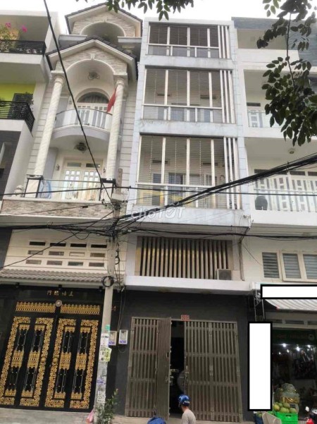 Nhà MT 4 tầng có thang máy quận 6 cho thuê 25tr/th - 8PN và 5WC