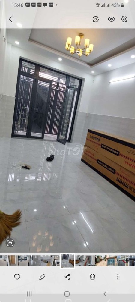Nhà trong hẻm mới xây cho thuê giá cực kỳ ưu đãi tại Quận Bình Tân