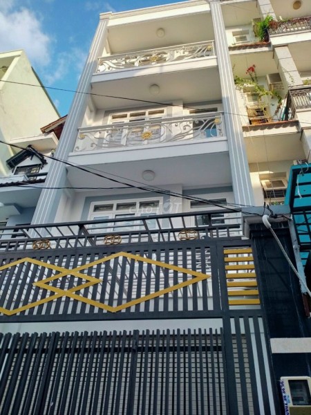 Nhà cho thuê gần vòng xoay Dân Chủ Q3, 1 trệt 3 lầu, 5PN - 6WC mới đẹp