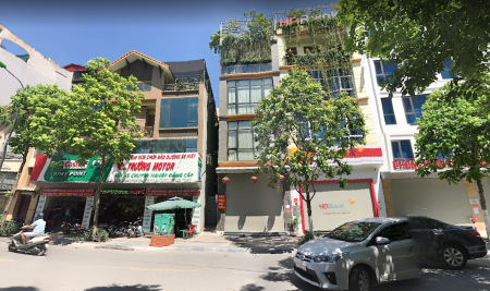 Cho thuê nhà nguyên căn mặt phố 3 tầng tại Cầu Giấy Hà Nội