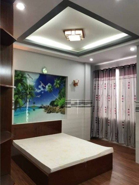 Cho thuê nhà 4*5m, 1 trệt 3 lầu mới toanh Lạc Long Quân - Âu Cơ giá chỉ 15.5tr/th