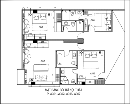 Cho thuê toàn nhà 29 phòng đầy đủ nội thất ngay mặt tiền