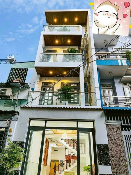 22tr/th nhà nc ful nt, oto để được trong nhà, 4PN, hẻm 8m