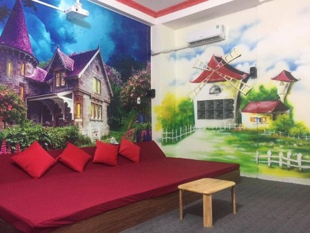 Nhà 6PN rộng 56m2 cho thuê 28 triệu nằm trong hẻm xe hơi cho thuê nguyên căn.