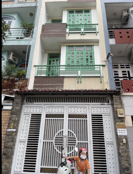 Cho thuê nhà 1 trệt 3 lầu hẻm xe hơi 6m Trịnh Đình Trọng Tân Phú