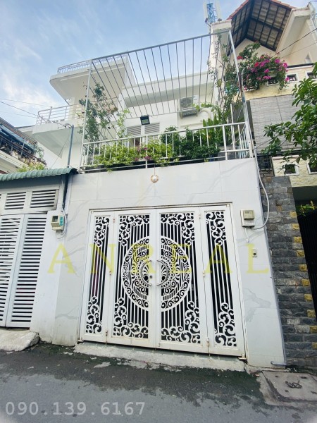 Nhà phố cho thuê rộng 72m2, 4PN, có NTCB, có sân trước, khu yên tĩnh, giá 22tr/th