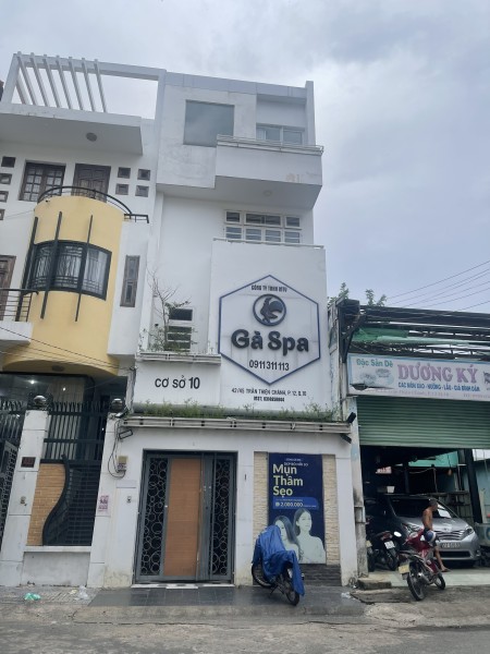 Nhà nguyên căn khu VP cho thuê 38.5tr/th, DT 5x16m, trống suốt đoạn Trần Thiện Chánh