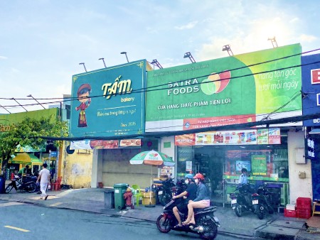 Nhà mt đường Lê Văn Lương cho thuê 220m2, 2PN, giá 25tr/th kinh doanh tốt