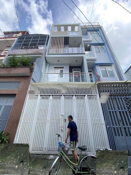 Nhà nguyên căn mới 100% cho thuê, nằm trong hẻm xe hơi 102/Bình Thới , nhà 4 lầu, 5 phòng ngủ