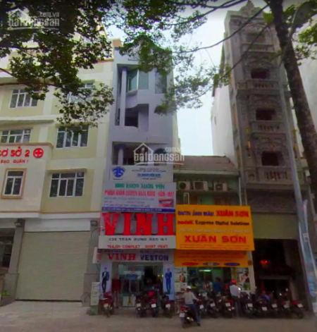 80tr/th nhà thuê 400m2, 5pn, mặt tiền đường Trần Hưng Đạo