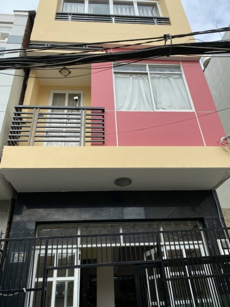 Nhà hẻm gần chợ, trêt, 2l, 48m2, 4pn, 3wc, cho thuê giá 16 tr/th