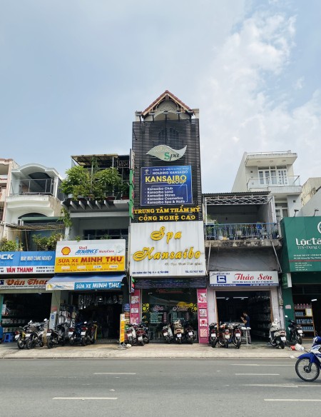 Cho thuê nhà mặt tiền Hoàng Văn Thụ, Phường 4, Quận Tân Bình, 3 lầu, giá thuê chỉ 54tr/ tháng