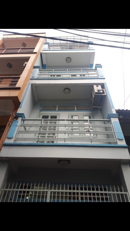 Cho thuê Nhà 1 trệt, 3 lầu mặt tiền hẽm 128/ Lê Văn Duyệt, P1, Bình Thạnh