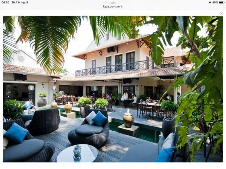 Căn duy nhất 1400m2 cho thuê tại Thảo Điền, Villa bao đẹp