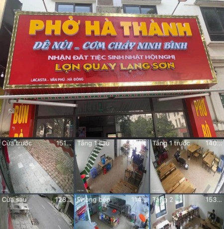 Cần cho thuê nhà mặt phố LACASTA Văn Phú đang kinh doanh, vị trí ngay tháp đồng hồ đi vào
