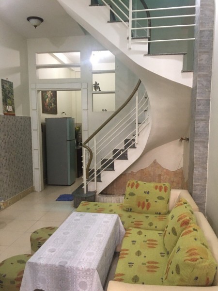 Nhà trệt 2 lầu 3pn 3wc giá 10,5tr Bùi Hữu Nghĩa BT