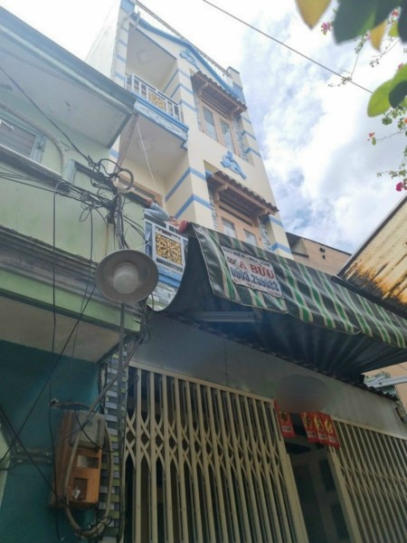 Cho thuê nhà nguyên căn hẻm 2/ Bà Hom P13 Q6 gần chợ Phú Lâm