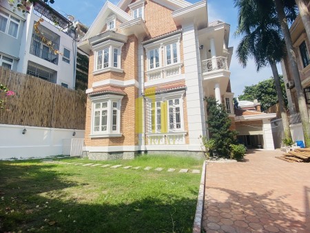 Biệt thự đơn lập dt 800m2 sân vườn hồ bơi khu An Phú bảo vệ 24/24