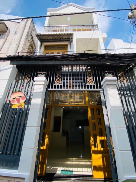 Nhà mới 100% 1 trệt 2 lầu hẻm Xô Viết Nghệ Tĩnh, 2 phòng ngủ, 3 nhà vệ sinh