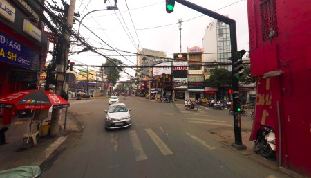 Nhà mặt tiền Trần Quang Diệu Quận 3 (5m x 12m) 1 trệt 3 lầu sát Lê Văn Sỹ, Hotel Ramana Chỉ 40tr