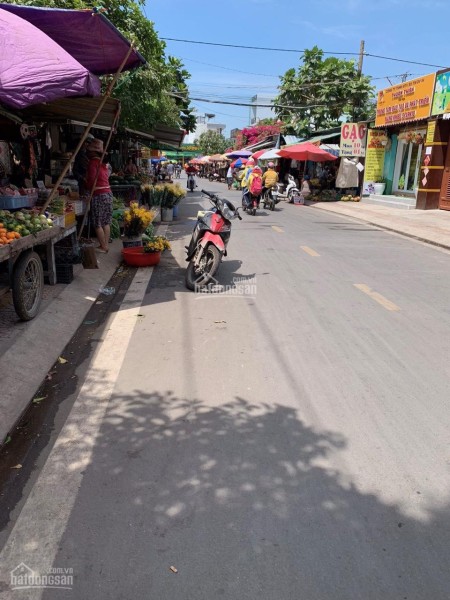 Nhà mặt tiền kinh doanh chợ hoa cau 1 trệt 1 lầu 90m