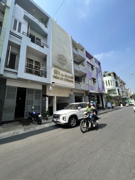 Nhà mặt tiền đường Hoa Lan: hầm trệt 4 lầu: 8P: KD đa ngành nghề