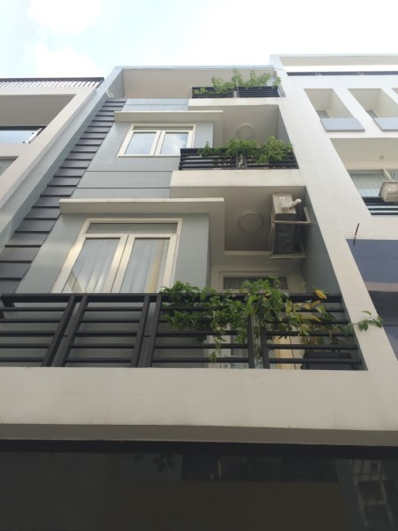 Cho thuê nhà nguyên căn Nguyễn Xí 4 tầng BTCT, 4x13m, 5PN, full nội thất chỉ 23 triệu/tháng, 52m2, 5 phòng ngủ, 5 toilet