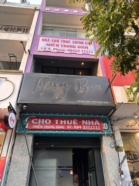 Hot! Giá cạnh tranh Cho thuê nhà nguyên căn mặt tiền đ. Hàm Nghi. quận 1, 1 trệt 3 tầng 1 sân thượng, 230m2, , 4 toilet