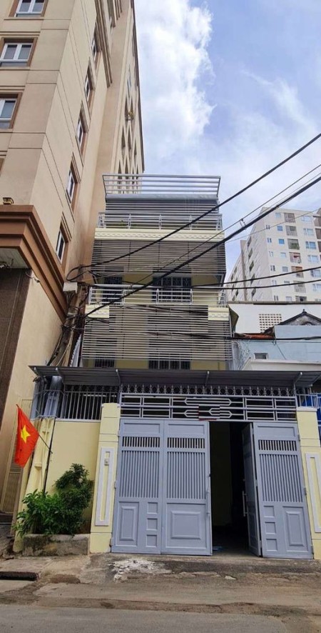 Cho thuê nhà mặt tiền đường Tản Viên khu VIP cạnh Sân Bay: Trệt 3L-8P Full ML